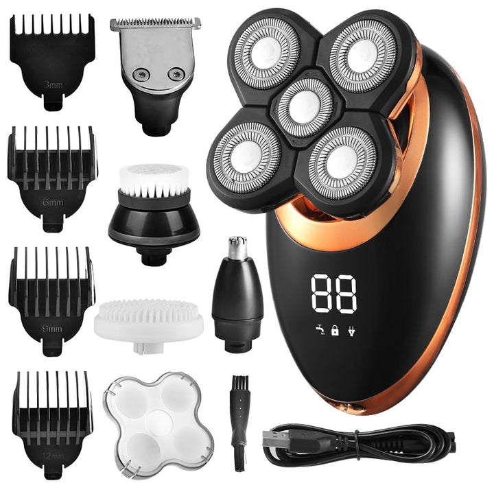 LCD Display Electric Shaver